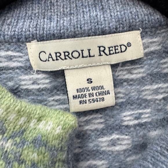 Vintage Susan Bristol 100% Wool Hook & Eye Sweater Small Green - Picture 7 of 7